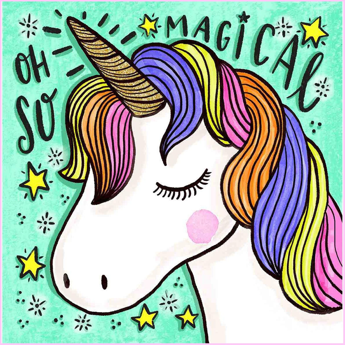 Magical Unicorn-Diamond Painting Kit-Heartful Diamonds