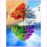 Tree of 4 Seasons-Diamond Painting Kit-Heartful Diamonds