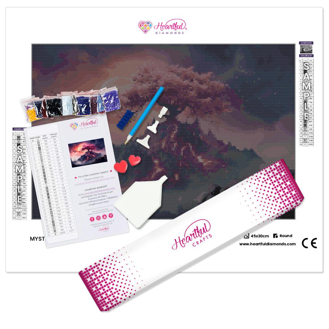 Mystery of Life Diamond Painting Kit-45x30cm (18x12 in)-Heartful Diamonds