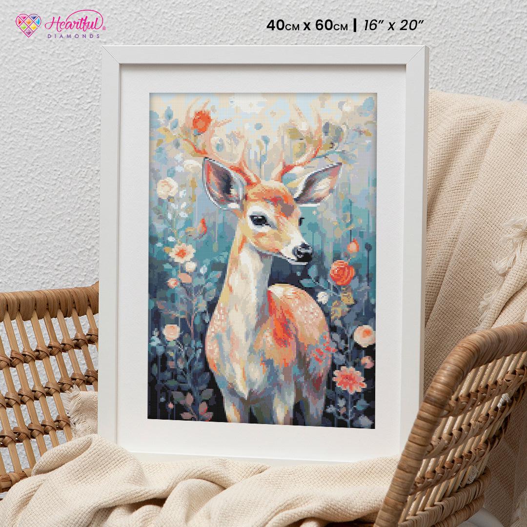 Diamond Painting - Deer with Lantern 