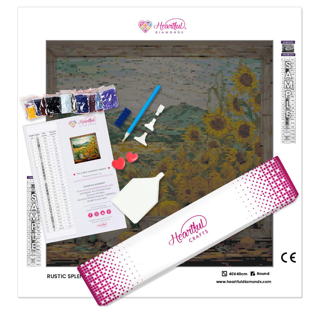 Rustic Splendor-Diamond Painiting Kit-Heartful Diamonds