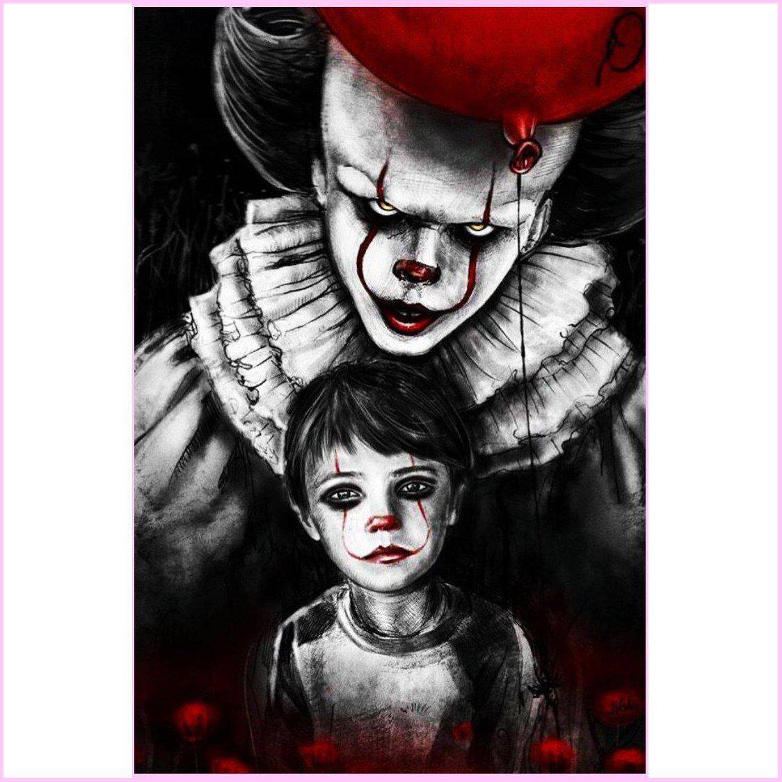 Pennywise-Diamond Painting Kit-Heartful Diamonds