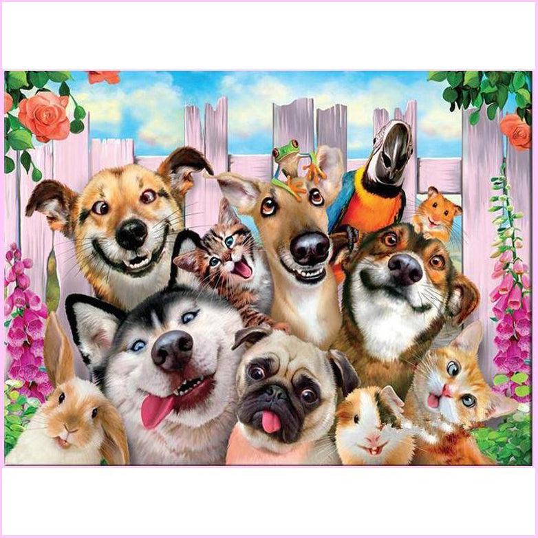 Best of Friends-Diamond Painting Kit-Heartful Diamonds