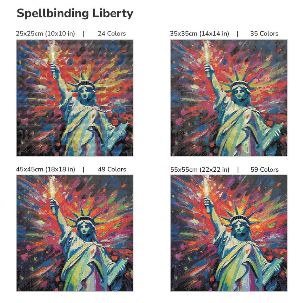 Spellbinding Liberty-Diamond Painiting Kit-Heartful Diamonds