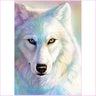 White Wolf-Diamond Painting Kit-Heartful Diamonds
