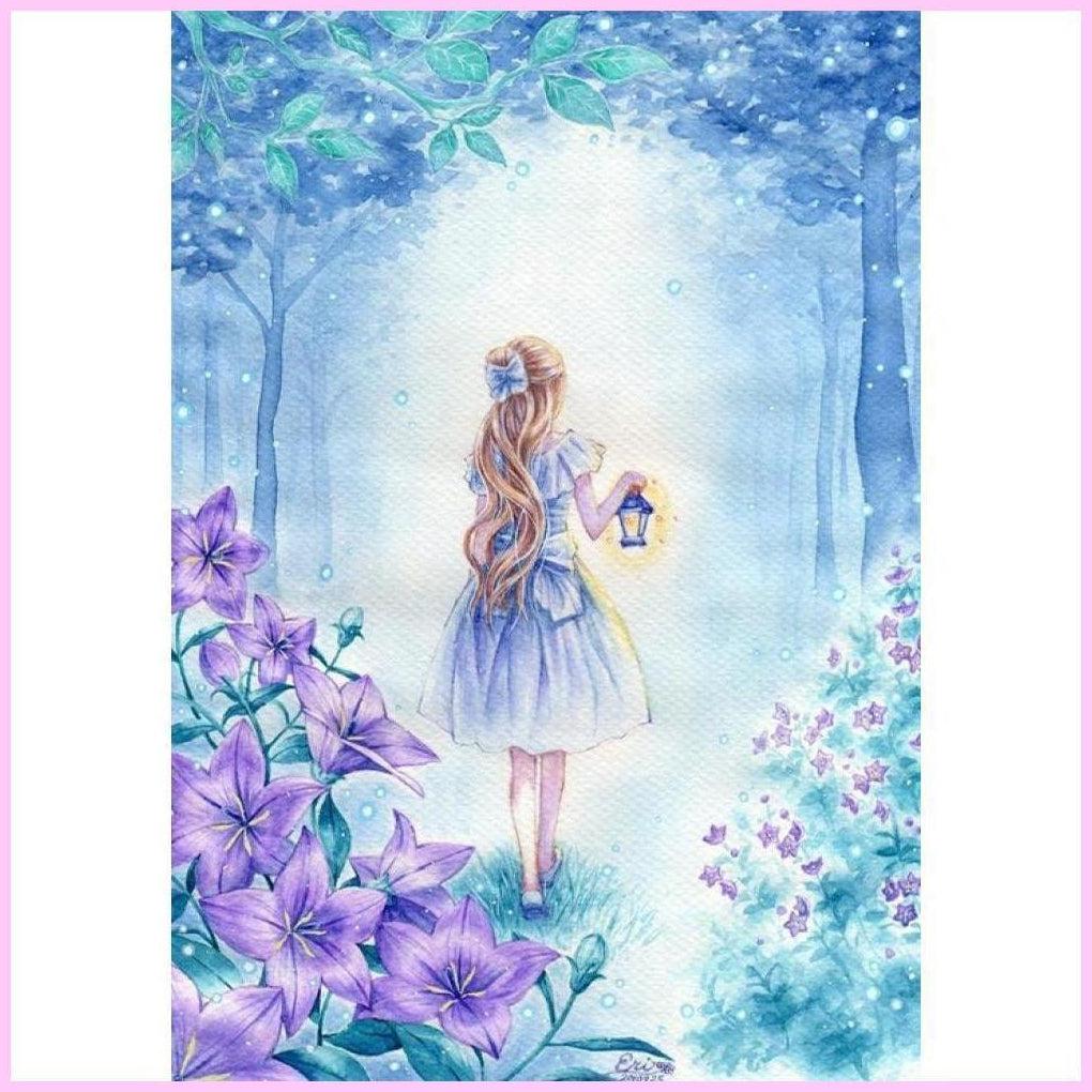 Alice in the Snow-Diamond Painting Kit-Heartful Diamonds