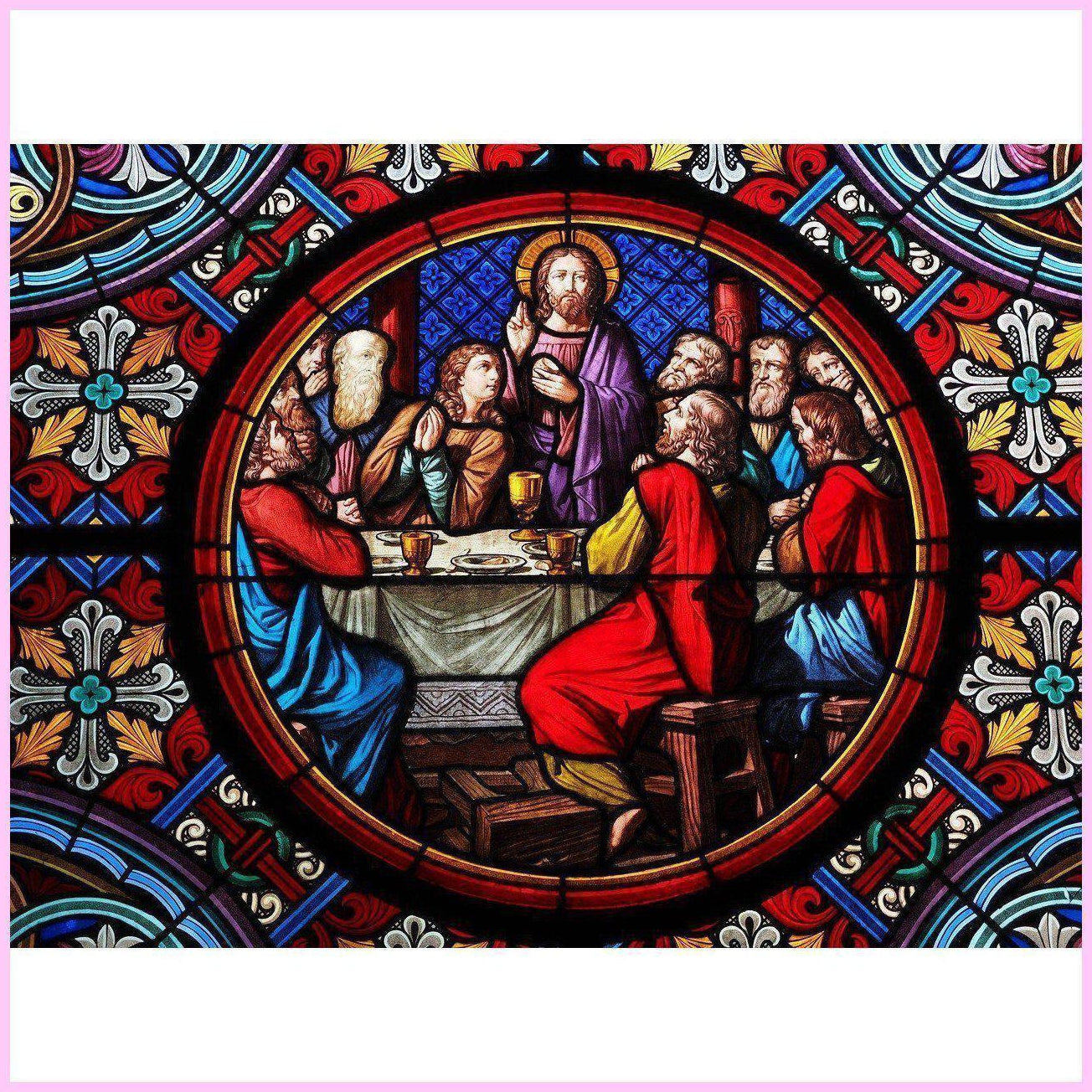 Cathedral Last Supper-Diamond Painting Kit-Heartful Diamonds