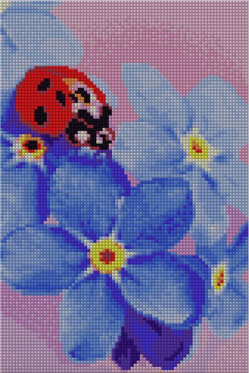 Cute Little Ladybug - Starter Edition-Starter Kit-Heartful Diamonds