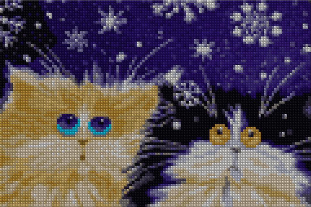 Floofy Kittens - Starter Edition-Starter Kit-Heartful Diamonds