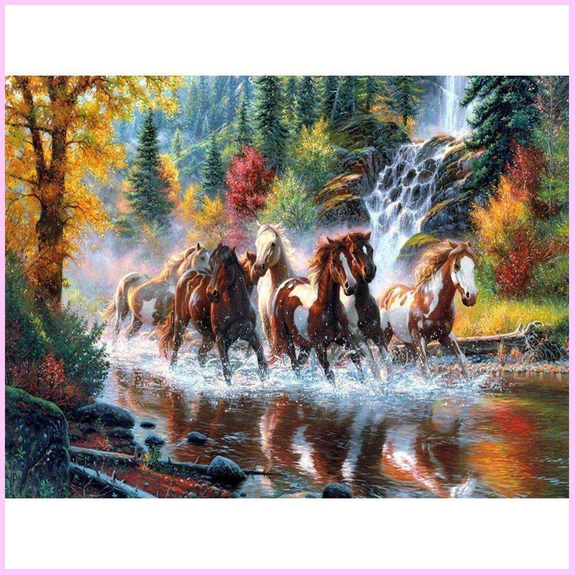Galloping to Freedom-Diamond Painting Kit-Heartful Diamonds