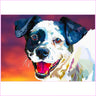 Happy Dog-Diamond Painting Kit-Heartful Diamonds