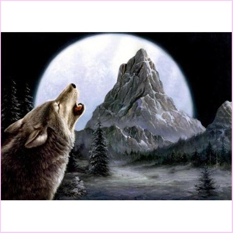 Howling Wolf - Starter Edition-Starter Kit-Heartful Diamonds