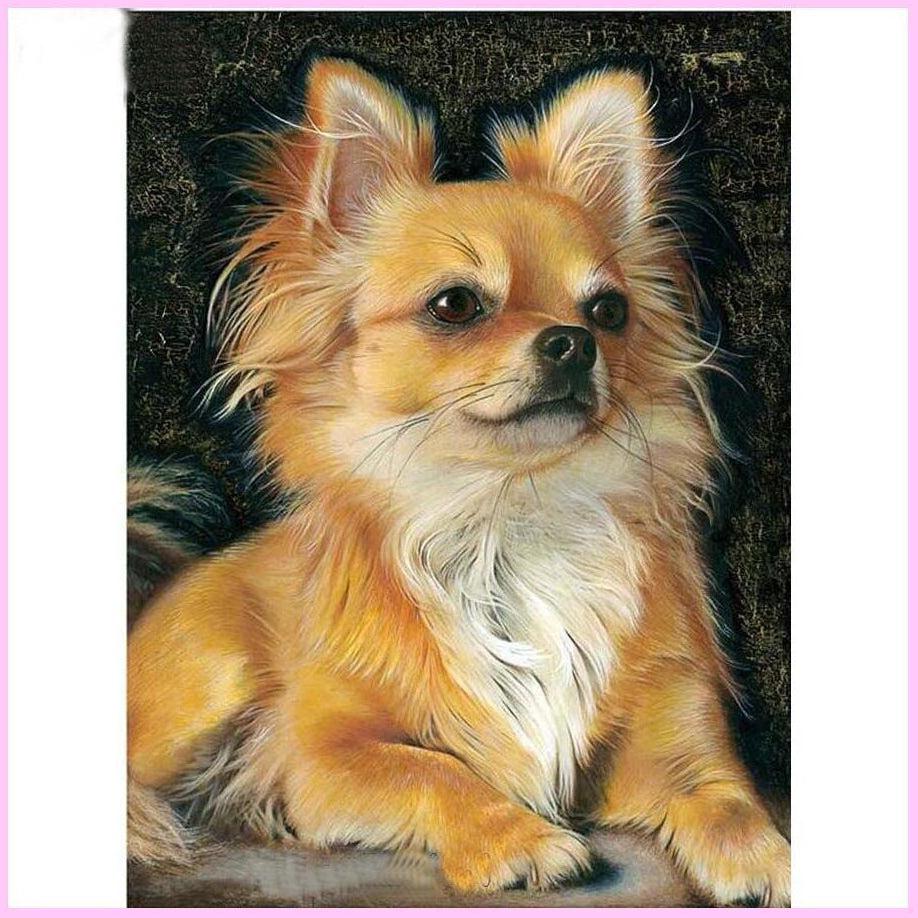 Mighty Chihuahua-Diamond Painting Kit-Heartful Diamonds