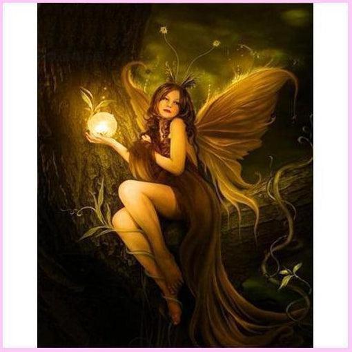 Dark Mystical Fairy-Diamond Painting Kit-Heartful Diamonds