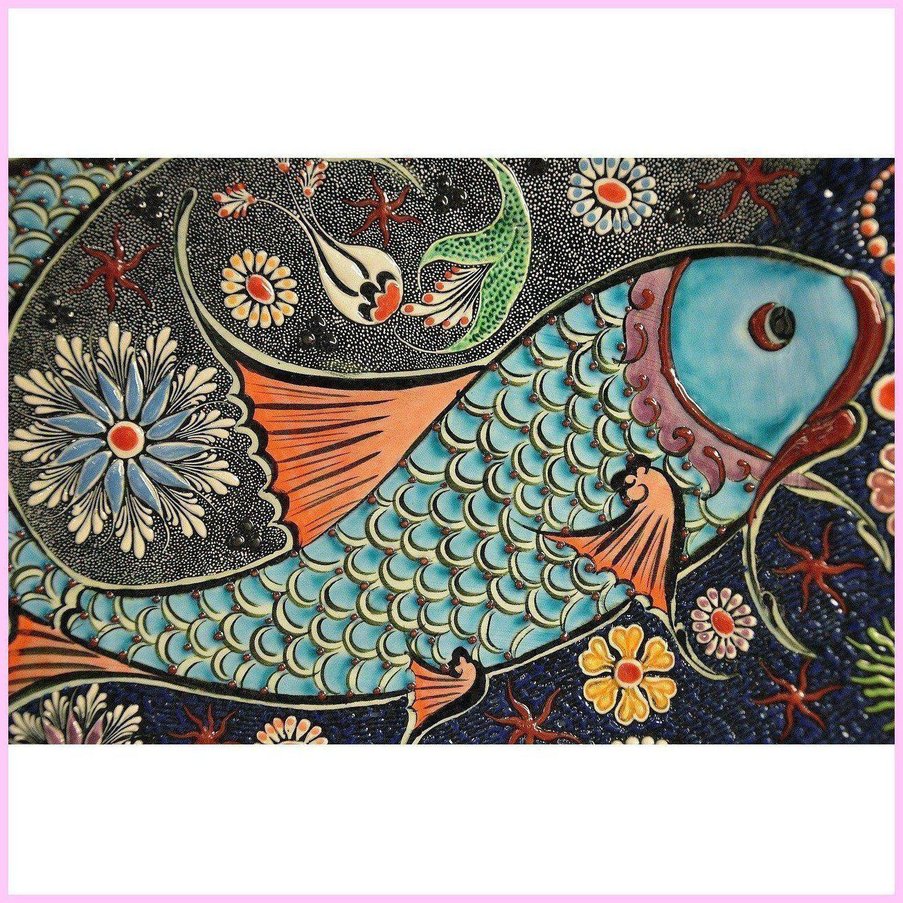Oriental Blue Fish-Diamond Painting Kit-Heartful Diamonds
