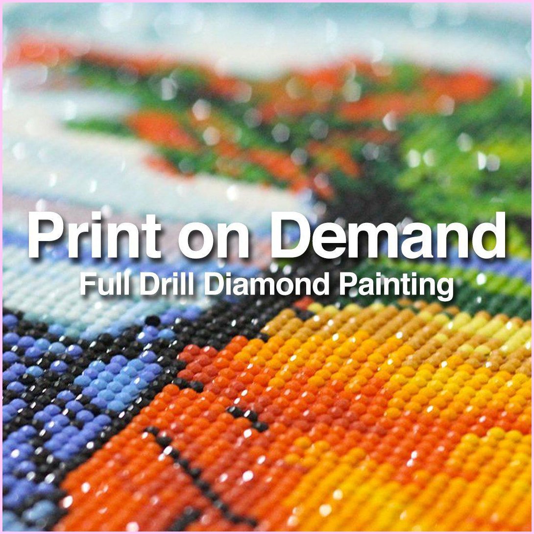 Print-On-Demand Full Drill Diamond Painting-POD Diamond Painting Kit-Heartful Diamonds