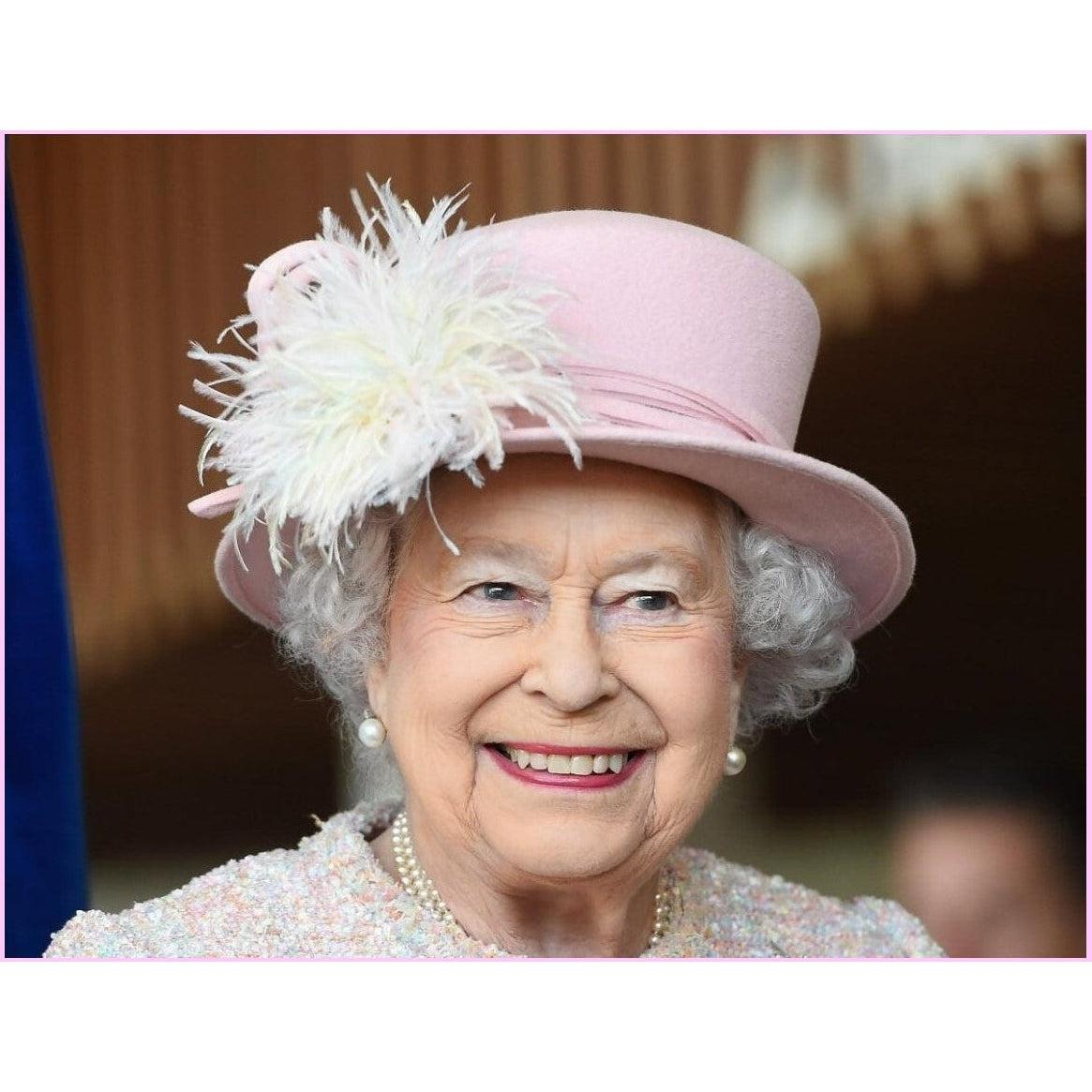 Queen Elizabeth Smiling-Diamond Painting Kit-Heartful Diamonds