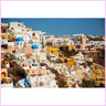 Santorini Greece Diamond Painting-Diamond Painting Kit-Heartful Diamonds