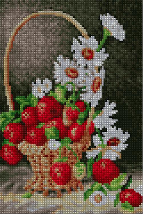 Strawberries and Daisies - Starter Edition-Starter Kit-Heartful Diamonds