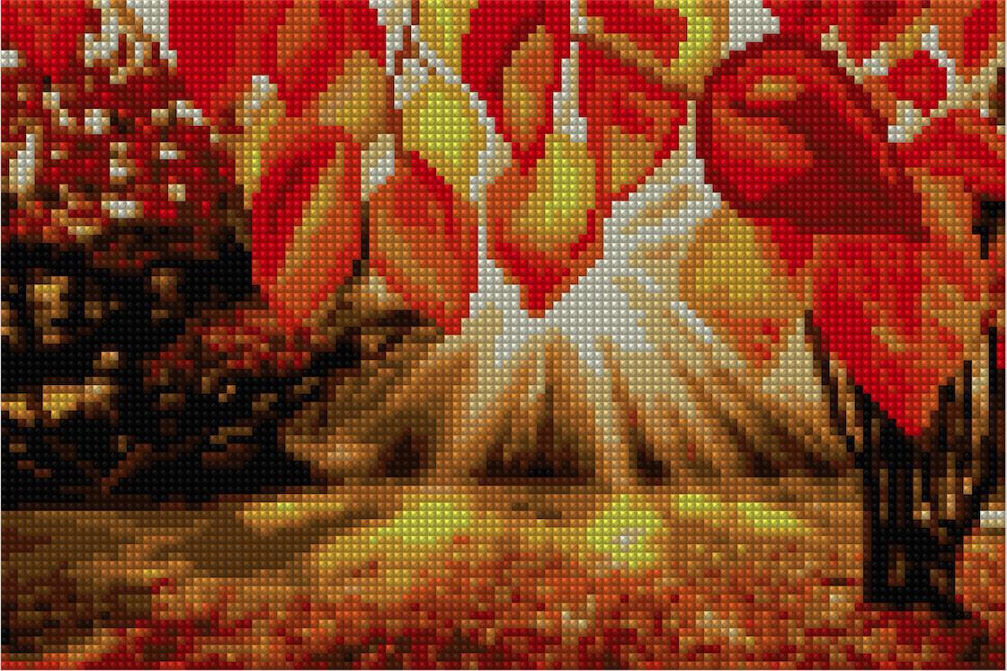 Sunshine Through Autumn Leaves - Starter Edition-Starter Kit-Heartful Diamonds