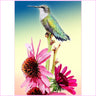 Tall Hummingbird-Diamond Painting Kit-Heartful Diamonds
