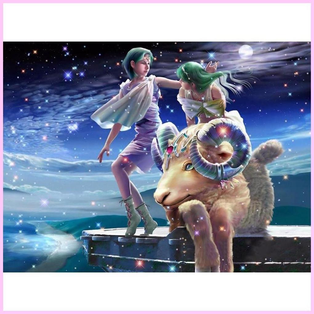 The Zodiac - Aries-Diamond Painting Kit-Heartful Diamonds
