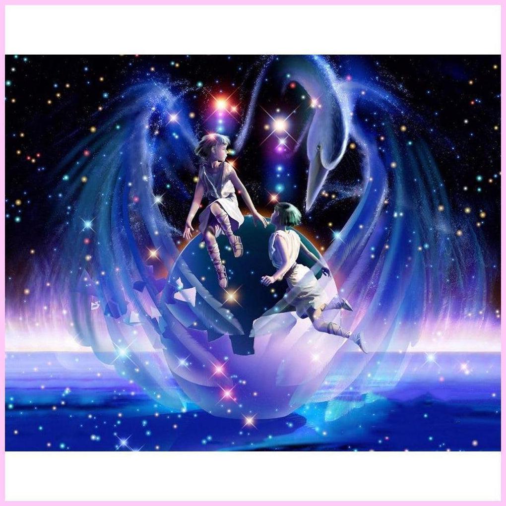 The Zodiac - Gemini-Diamond Painting Kit-Heartful Diamonds