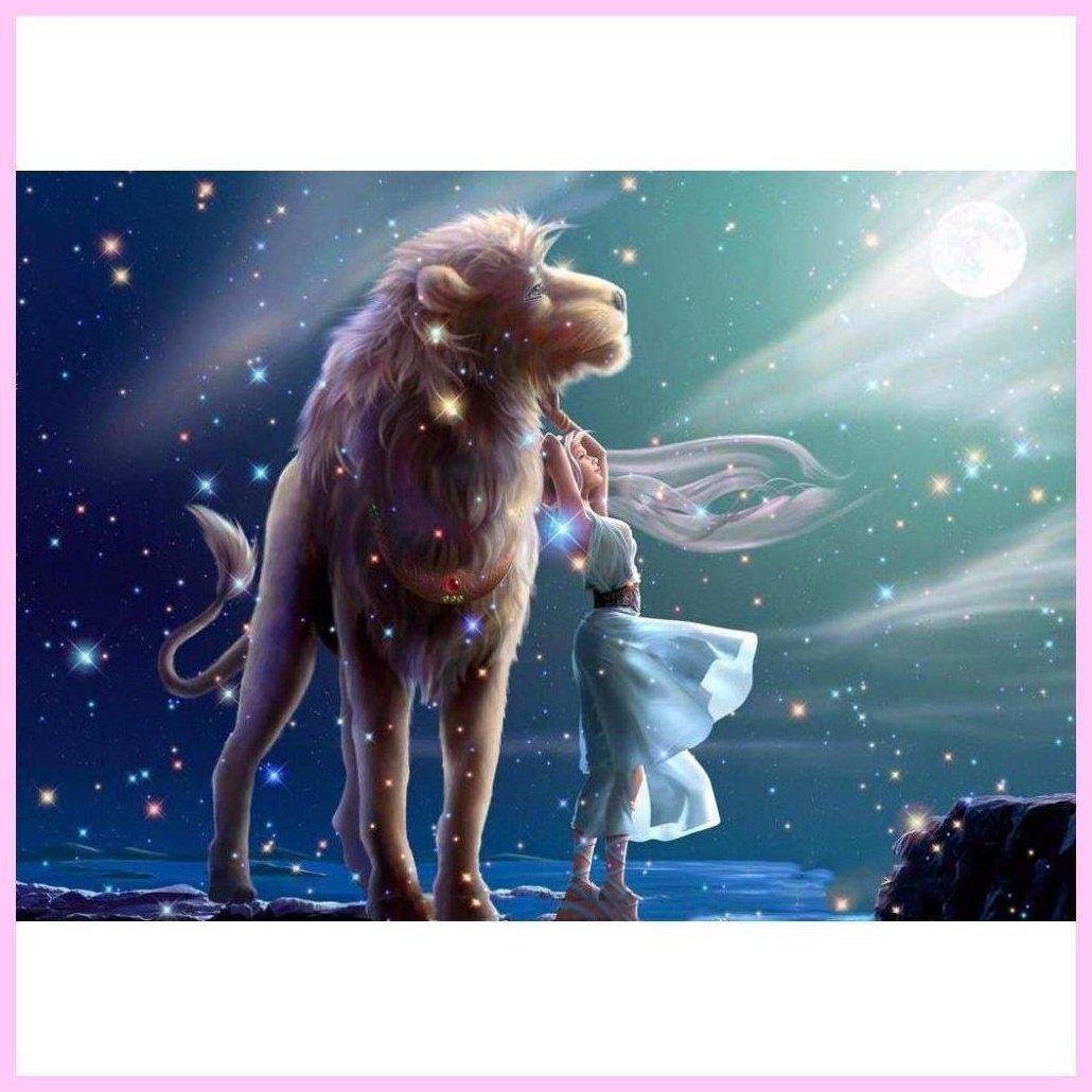 The Zodiac - Leo-Diamond Painting Kit-Heartful Diamonds