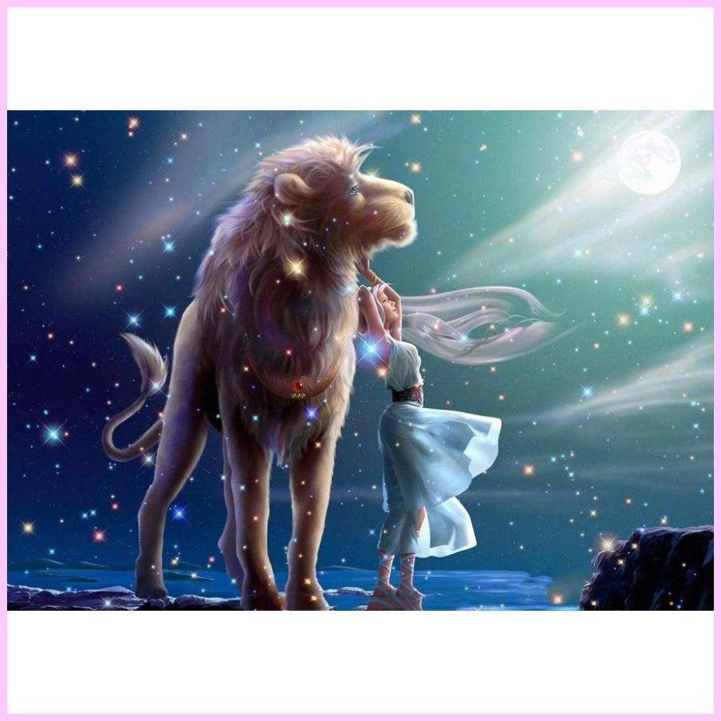 The Zodiac - Leo-Diamond Painting Kit-Heartful Diamonds