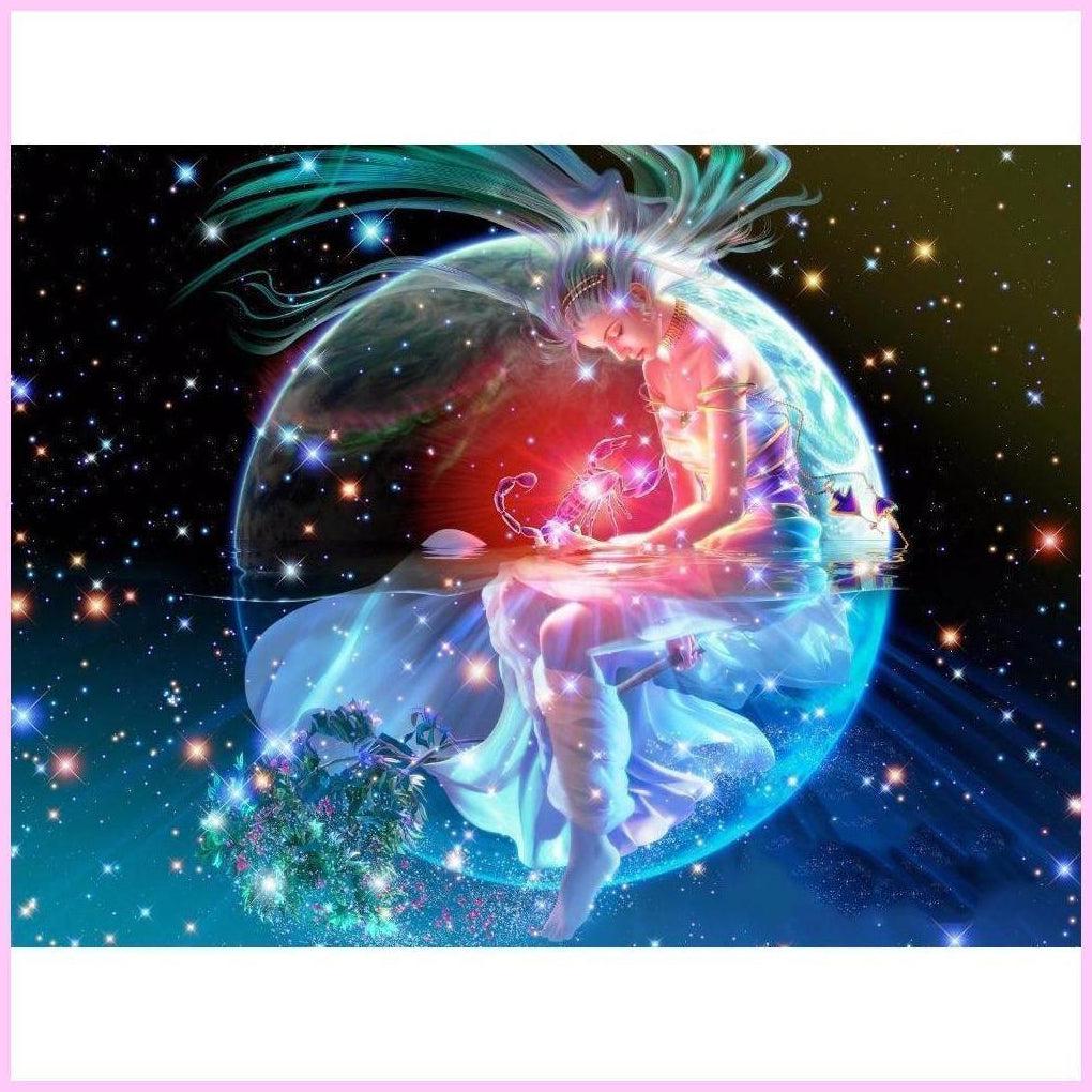 The Zodiac - Scorpio-Diamond Painting Kit-Heartful Diamonds