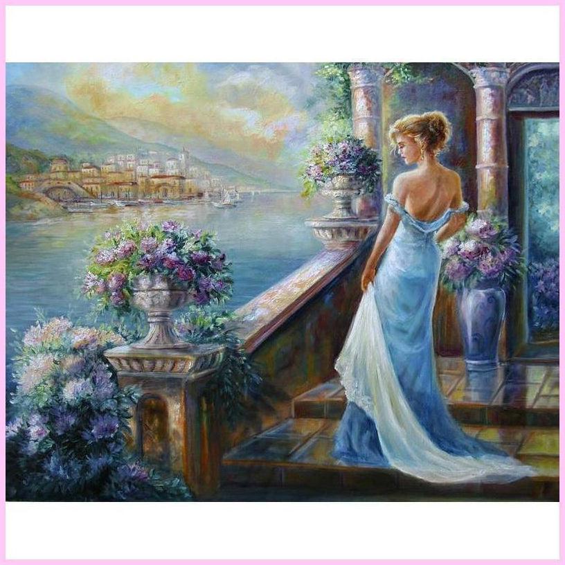 Waiting for Lover's Return-Diamond Painting Kit-Heartful Diamonds