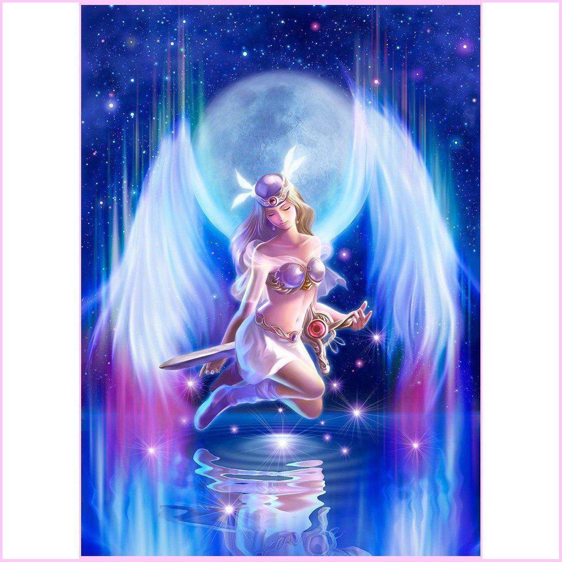 Walkure Brynhildr-Diamond Painting Kit-Heartful Diamonds
